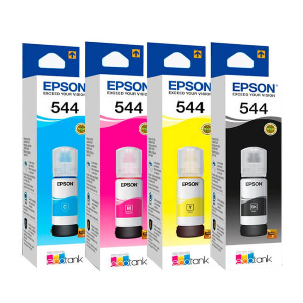 KIT DE BOTELLAS DE TINTA EPSON 544