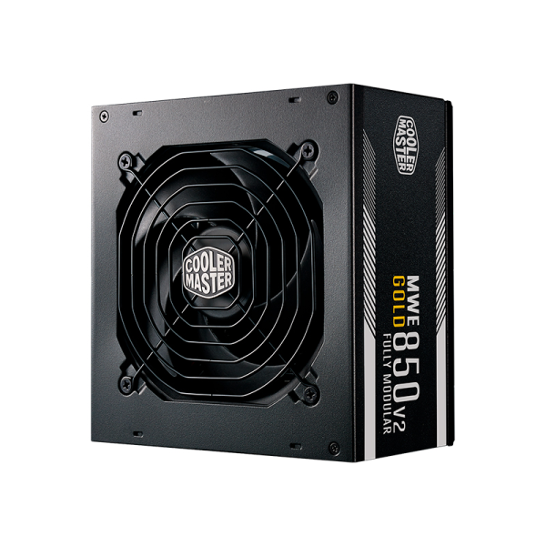 FUENTE COOLER MASTER MWE GOLD 850 V2, 850W, 80 PLUS GOLD, FORMATO ATX, FULL MODULAR