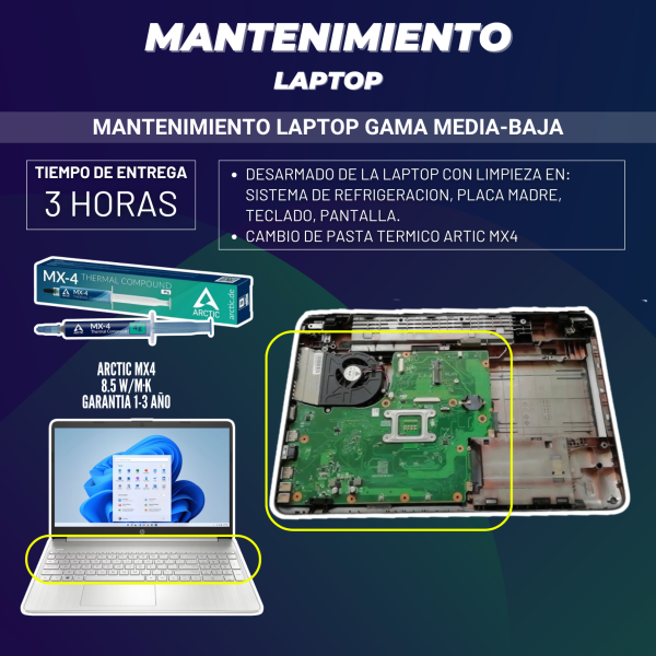 MANTENIMIENTO LAPTOP 2