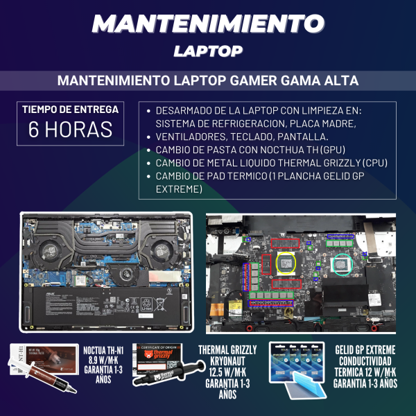 MANTENIMIENTO LAPTOP 4