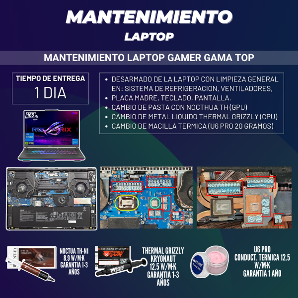 MANTENIMIENTO LAPTOP 6
