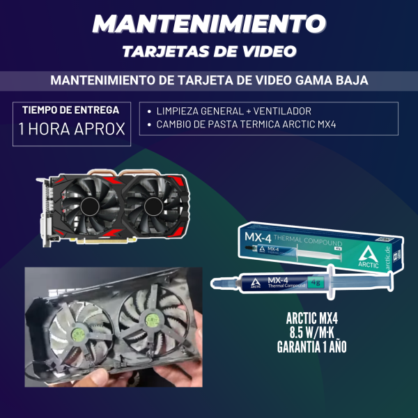 MANTENIMIENTO TARJETAS DE VIDEO 2
