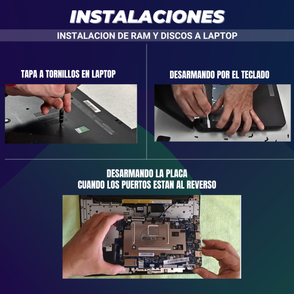 INSTALACIONES DE COMPONENTES BASICOS