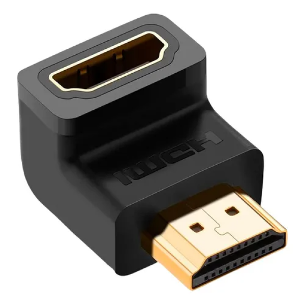 ADAPTADOR EN ANGULO DE HDMI MACHO A HEMBRA DOWN UGREEN