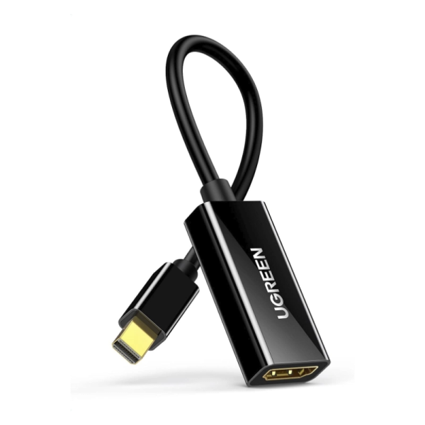 ADAPTADOR MINI DISPLAYPORT A HDMI 1080P MINI DP A HDMI  UGREEN