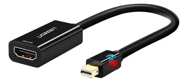 ADAPTADOR MINI DISPLAYPORT A HDMI UGREEN 4K 30HZ AUDIO VIDEO