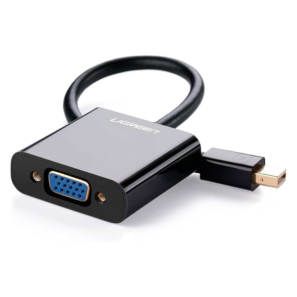 ADAPTADOR MINI DISPLAYPORT MACHO A VGA HEMBRA 15CM UGREEN