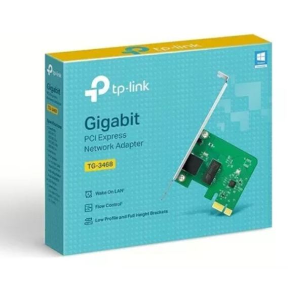 TARJETA DE RED TPLINK 10/100/1000MBPS PCI EXPRESS TG-3468