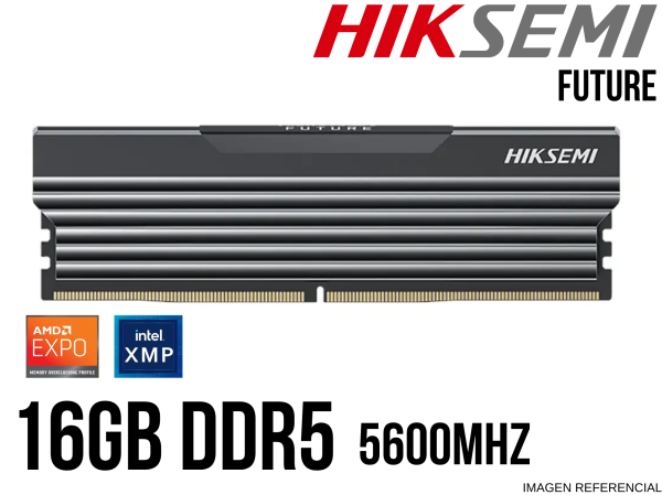 MEMORIA RAM, HIKSEMI, FUTURE, 16GB 5600MHZ DDR5 BLACK