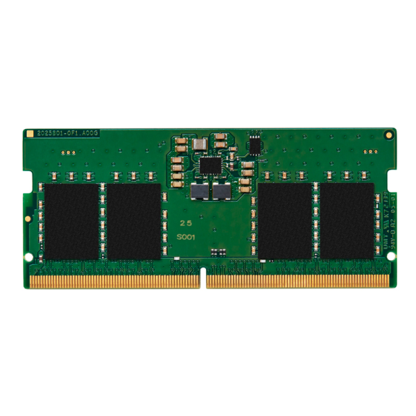 MEMORIA SODIMM KINGSTON 8GB DDR5-5600MT/S, PC5-44800, CL46, 1.1V, 262-PIN, 1RX16, NON-ECC