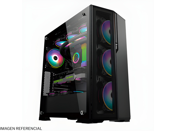 CASE GAMER TEROS TE1175N, MID TOWER, NEGRO, USB 3.0, USB 2.0, AUDIO.
