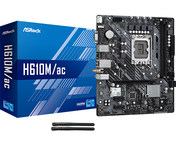 MOTHERBOARD ASUS PRIME H610M-F D4 R2.0, CHIPSET INTEL H610, LGA1700, MICRO-ATX