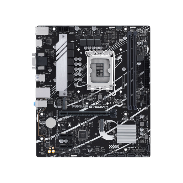 MOTHERBOARD ASUS PRIME B760M-K, CHIPSET INTEL B760, LGA1700, MICRO-ATX