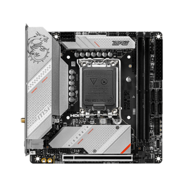 MOTHERBOARD MSI MPG B760I EDGE WIFI, CHIPSET INTEL B760, LGA1700, HDMI, DP, MINI-ITX