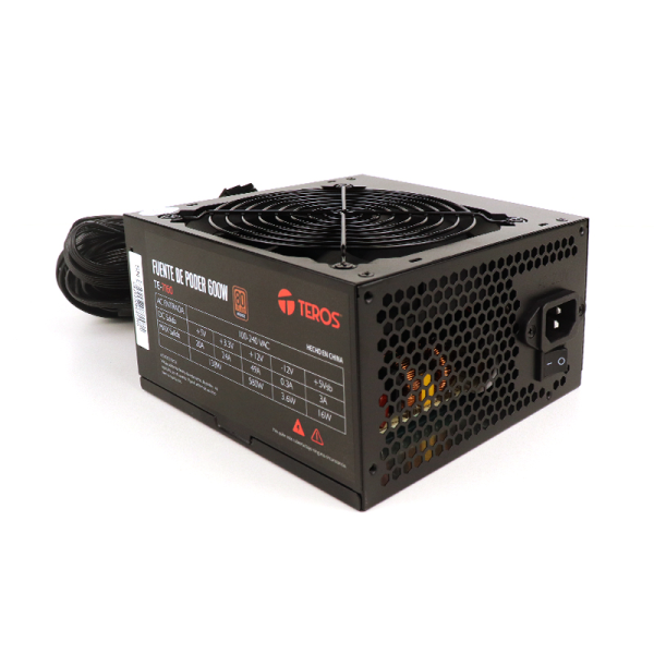 FUENTE, TEROS, TE7160 ATX 600W 80+BRONZE