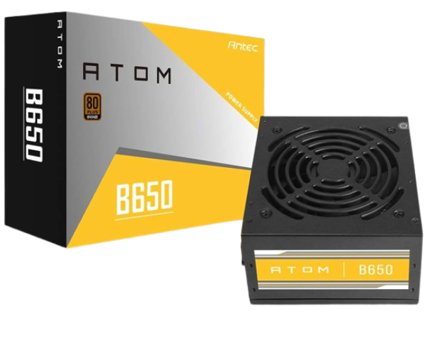 FUENTE DE PODER ANTEC ATOM B650 650W 80+