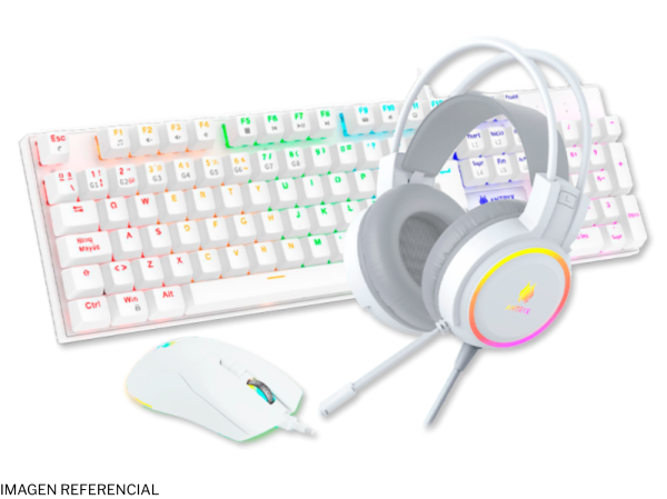 KIT GAMER, ANTRYX, GC-3100 X3 WHITE BLUE SWITCH
