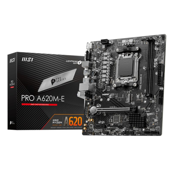 PLACA MADRE MSI, A620M.E SVL DDR5 AM5