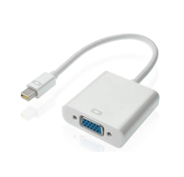 ADAPTADOR VGA A MINI DISPLAYPORT BLANCO