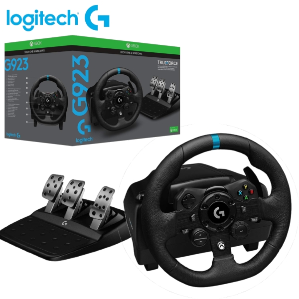 TIMON C/PEDAL LOGITECH G923 RACING WHEEL PARA PC/XB USB
