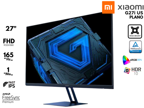 MONITOR GAMER, XIAOMI, G27I US 27P 165HZ 1MS IPS