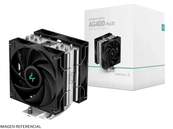 COOLER PROCESADOR DEEP COOL AG400 PLUS LGA 1700 AM5