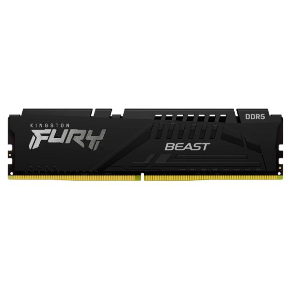 MEMORIA RAM KINGSTON FURY BEAST 16GB DDR5-5600MHZ, PC5-44800, CL40, 1.25V, 288-PIN, DIMM