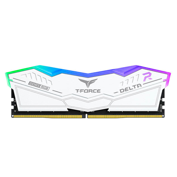 MEMORIA RAM TEAMGROUP T-FORCE DELTA RGB DDR5, 16GB DDR5-5200MHZ, PC5-41600, CL40, 1.25V
