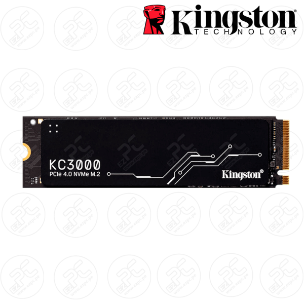 DISCO SOLIDO KINGSTON KC3000, 2048GB, M.2 2280 PCIE GEN 4.0 NVME