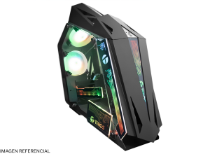 CASE GAMER TEROS TE-1314G, MID TOWER, USB 3.0 / USB 2.0, AUDIO, VENTILADOR ARGB, NEGRO