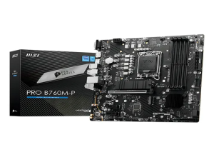 MOTHERBOARD MSI PRO B760M-P, CHIPSET INTEL B760, DDR5 LGA1700, HDMI, DP, VGA, MATX 4711377086578