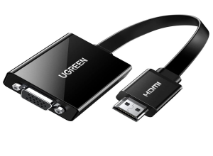 ADAPTADOR HDMI A VGA 25CM UGREEN * PARA PANTALLAS VGA