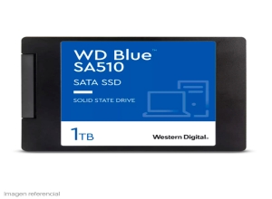 DISCO SOLIDO WESTERN DIGITAL BLUE SA510, 1TB, SATA 6GB/S, 2.5", 7MM.