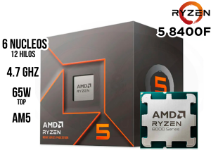 PROCESADOR AMD RYZEN 5 8400F AM5