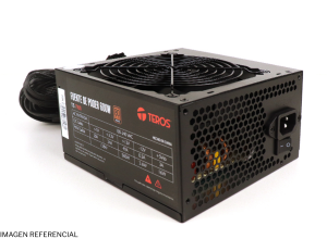 FUENTE DE PODER TEROS TE-7160, ATX, 600W, 80 PLUS BRONZE, 100V-240VAC, CERTIFICADA