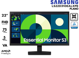 MONITOR SAMSUNG FHD 22P VA LS22D310EALXPE