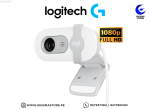 CAMARA LOGITECH BRIO 100 FHD 1080P USB-A WHITE