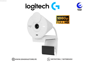 CAMARA LOGITECH BRIO 300 FHD 1080P USB-C WHITE