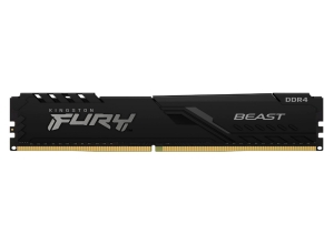MEMORIA RAM  KINGSTON FURY BEAST, 8GB, DDR4 3600 MHZ, PC4-28800, CL17, 1.35V.