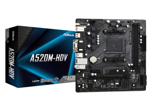 PLACA MADRE ASROCK A520M-HDV