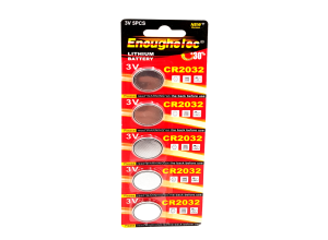 PILA DE PLACA MADRE CR2032 ENOUGHELEC