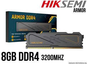 MEMORIA RAM, HIKSEMI, 8GB 3200MHZ DDR4 ARMOR