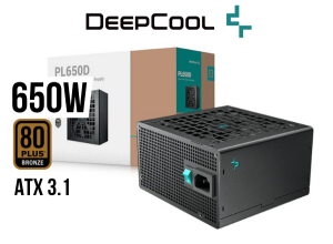FUENTE DE PODER DEEPCOOL PL650D 80 PLUS BRONZE ATX