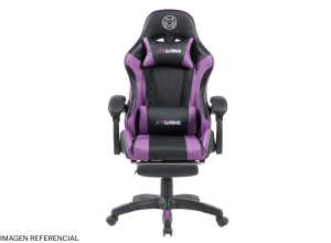SILLA GAMER, HALION, ACE AG-101 MORADA DESCANSA PIE