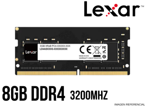 MEMORIA RAM, LEXAR 8GB SODIM DDR4 3200MHZ