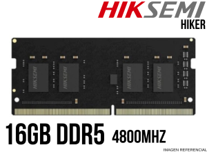 MEMORIA RAM HIKSEMI HIKER 16GB DDR5 4800MHZ SODIMM
