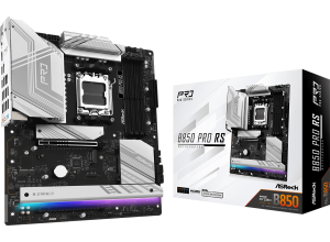 MOTHERBOARD ASROCK B850 PRO RS, CHIPSET AMD B850, SOCKET AMD AM5, ATX