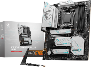 MOTHERBOARD MSI X670E GAMING PLUS WIFI , CHIPSET AMD X670E, SOCKET AMD AM5, ATX