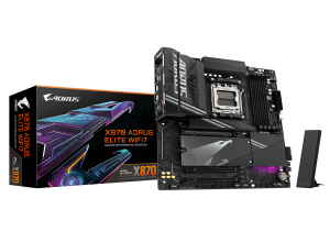 MOTHERBOARD GIGABYTE X870 AORUS ELITE WIFI7, CHIPSET AMD X870, SOCKET AMD AM5, ATX