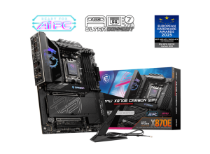 MOTHERBOARD MSI MPG X870E CARBON WIFI, CHIPSET AMD X870E, SOCKET AMD AM5, ATX